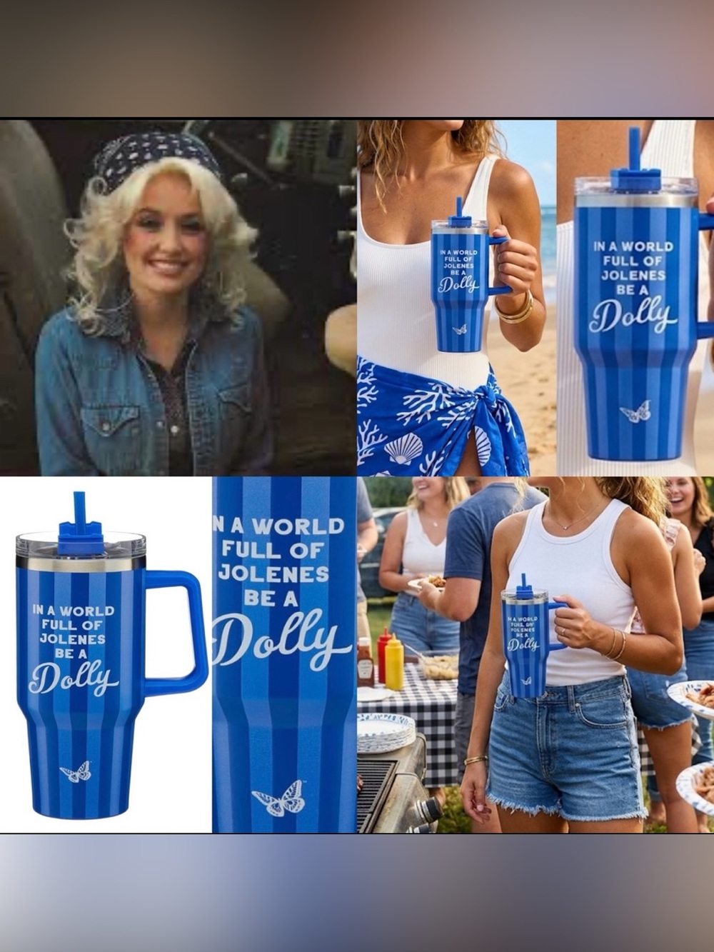 Dolly Parton limited edition tumbler